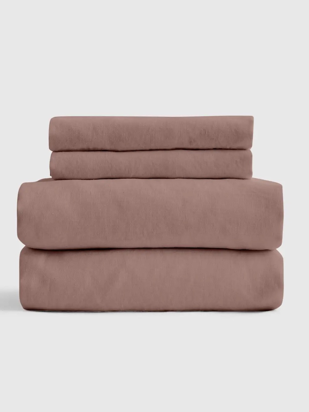 Quince King Organic Brushed Cotton Sheet Set Fig